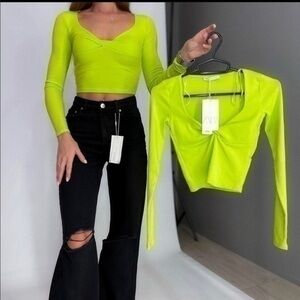 ZARA Knotted Top 4174/307